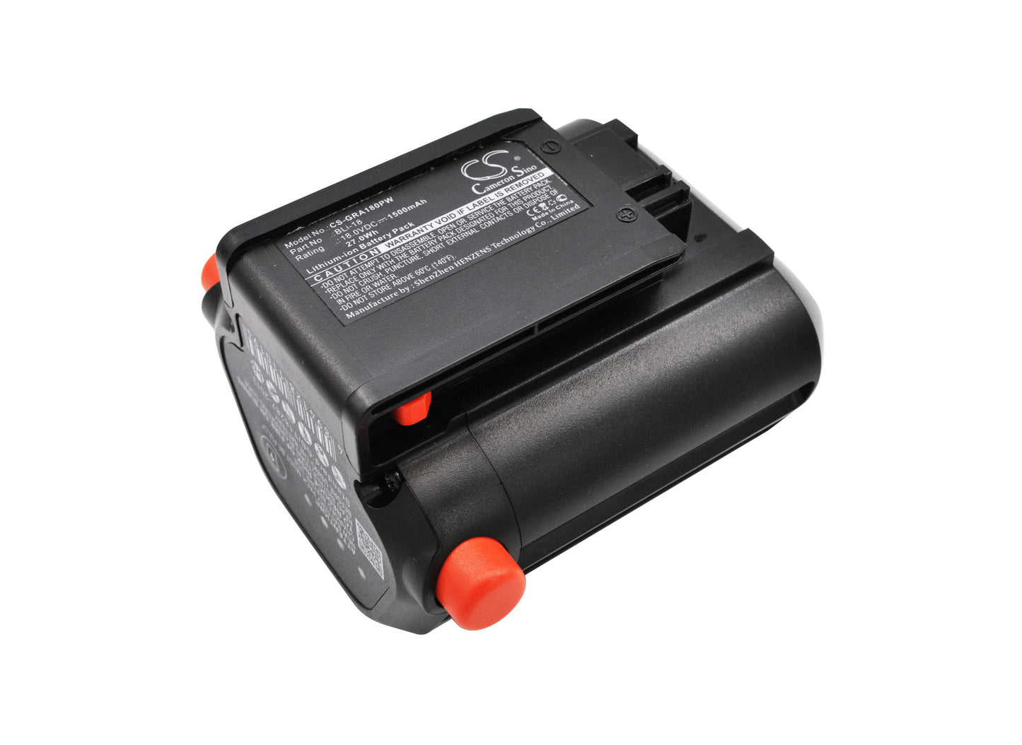 18V 1500mAh/27.00Wh Li-ion Gardening Tools Battery for Gardena