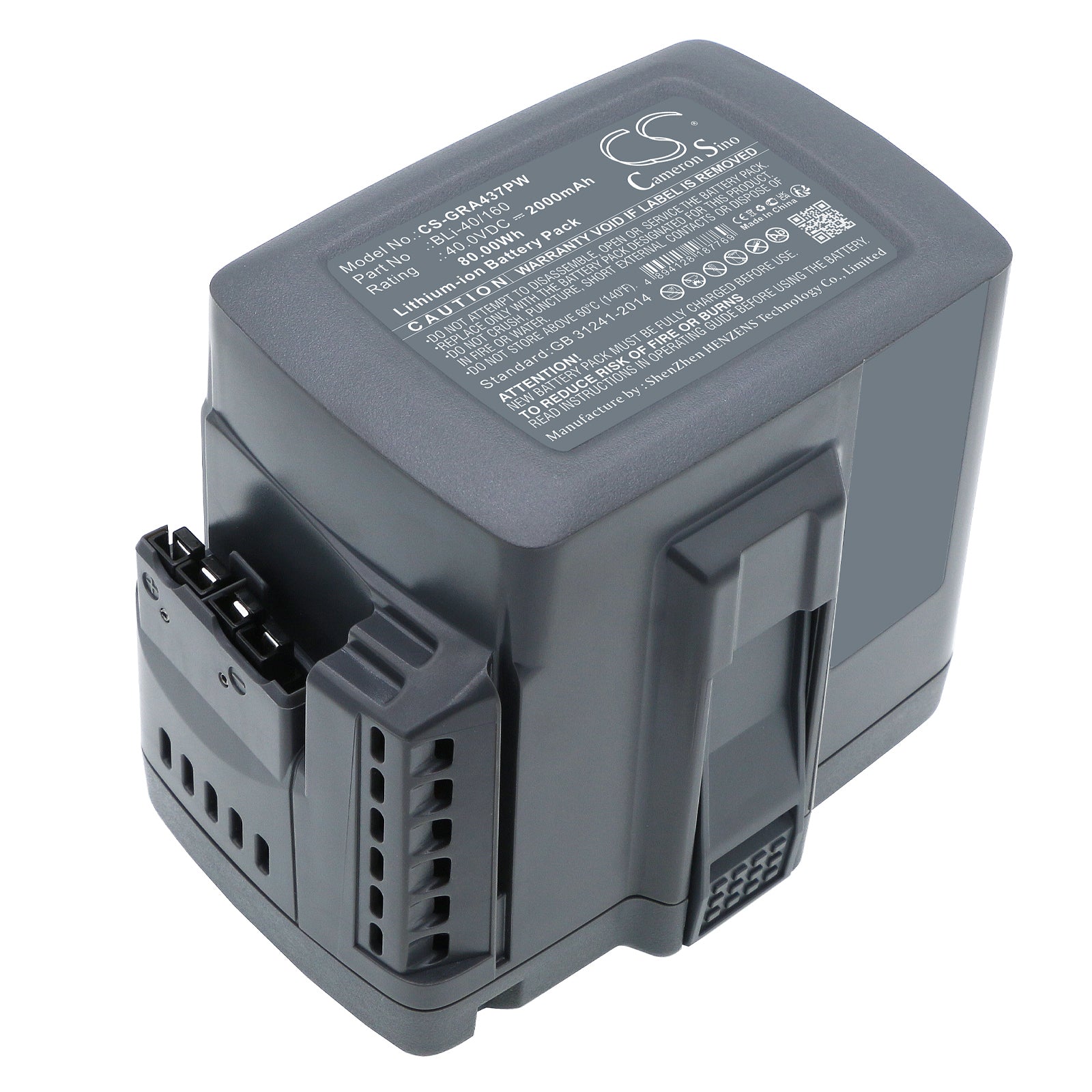 CS-GRA437PW Replacement Battery – Compatible with 115iHD45, 115iL, 120i, 120iTK4-H530iP4, 336LiC, 436LiB, 5033, 5033-20, 5041, 520iHD60, 520iHD70, 520iHE3, 520iLX, 520iRX, 530iPT5, 530iPX, 535i XP, 535iFR, 535iRX, 535iRXT, 536Li XP, 536LiHD60X, 536LiHD70X, 536LiHE3, 536LiLX, 536LiP4, 536LiPT5, 536LiRX, 540iBX, 967098301, 967893814, AquaClean Li-40/60 high-pressu, LB 146i, LC 141C, LC 141i, LC 141iV, LC 141Li, LC 141VLi, LC 247iX, LC 347iVX, LC 353iVX, LC247Li, LC347VLi, Power Jet 40-Li,