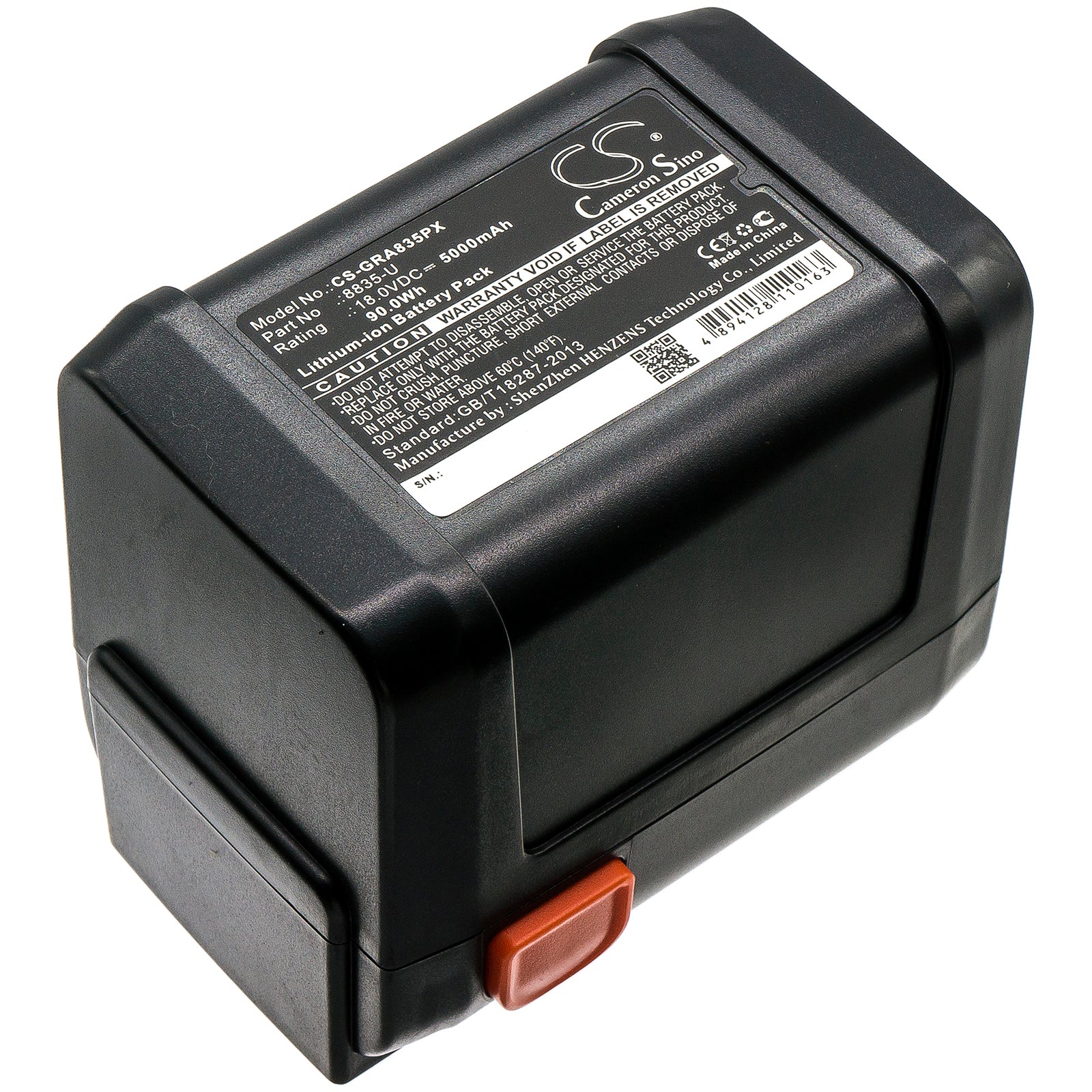 18V 5000mAh/90.00Wh Li-ion Lawn Mowers Battery for Gardena