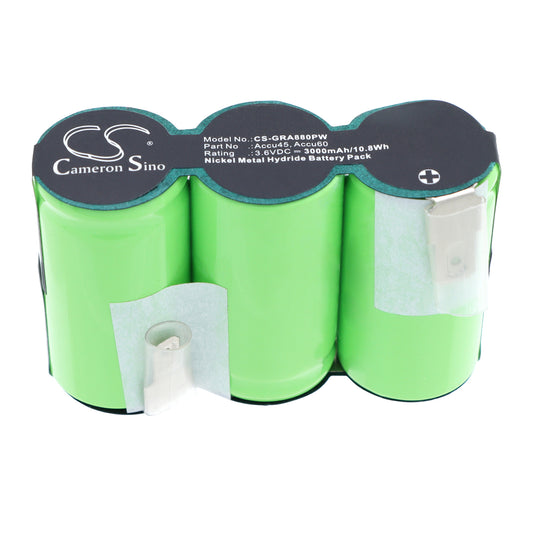 3.6V 3600mAh/12.96Wh Ni-MH Gardening Tools Battery for Gardena