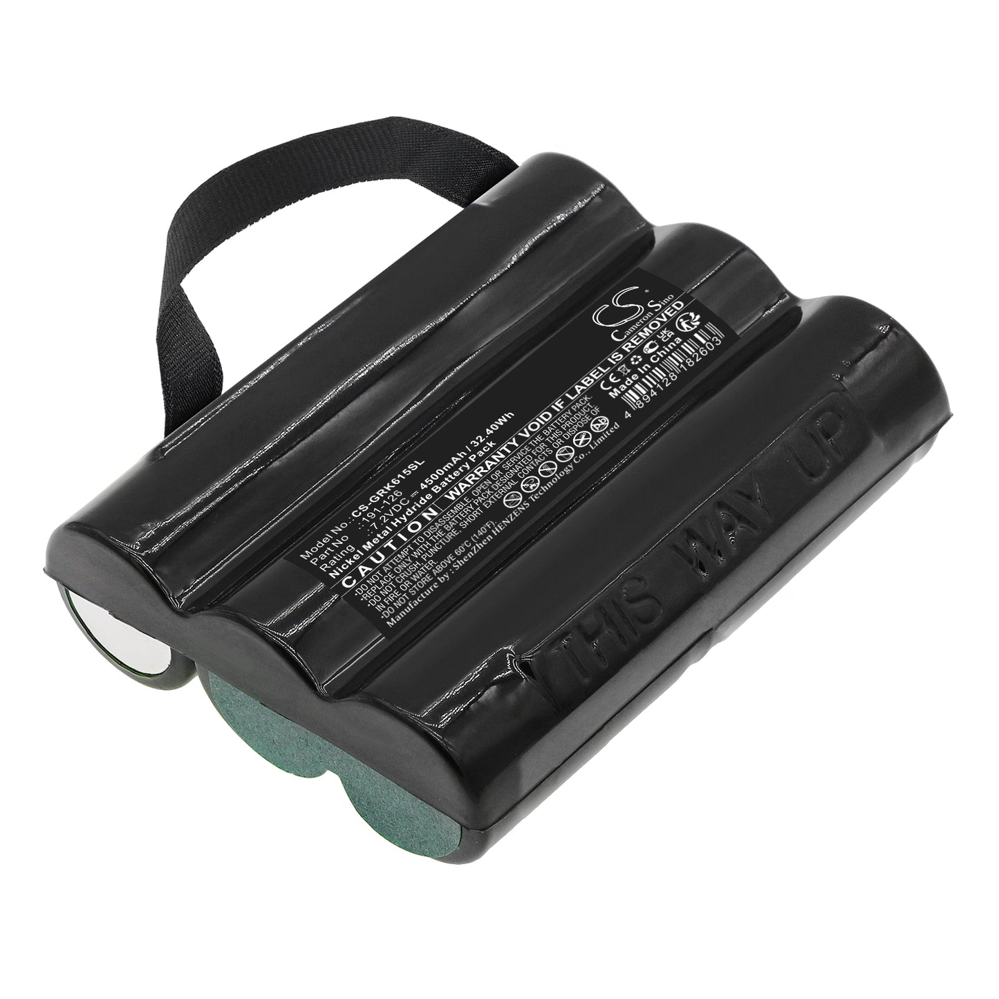 CS-GRK615SL Replacement Battery – Compatible with DPI610 Pressure Calibrators, DPI615 Pressure Calibrators, Druck DPI 610, Druck DPI 615