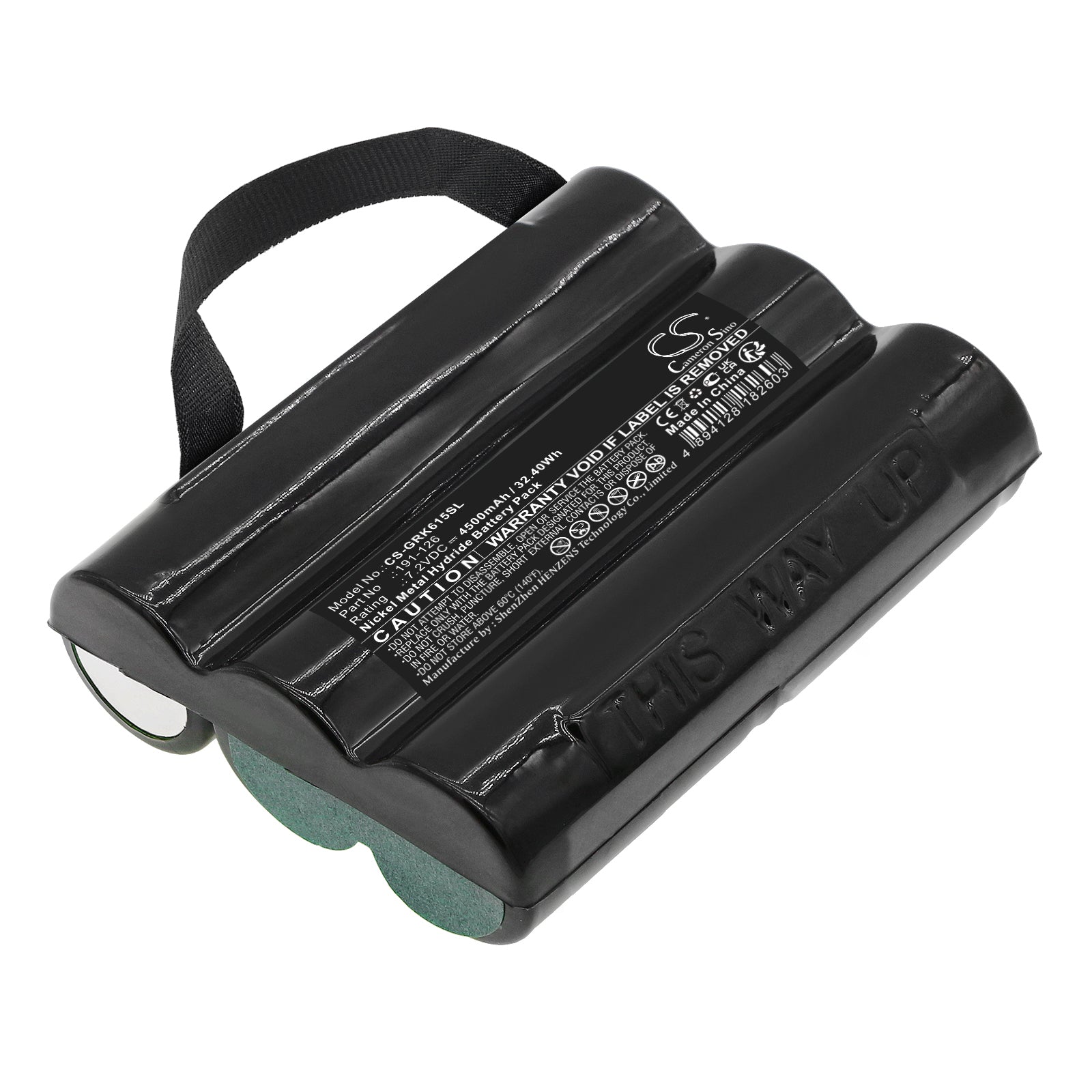 CS-GRK615SL Replacement Battery – Compatible with DPI610 Pressure Calibrators, DPI615 Pressure Calibrators, Druck DPI 610, Druck DPI 615