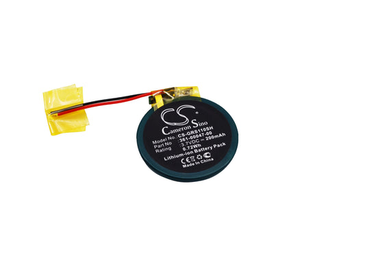 3.7V 200mAh/0.74Wh Li-ion Smartwatch Battery for Garmin