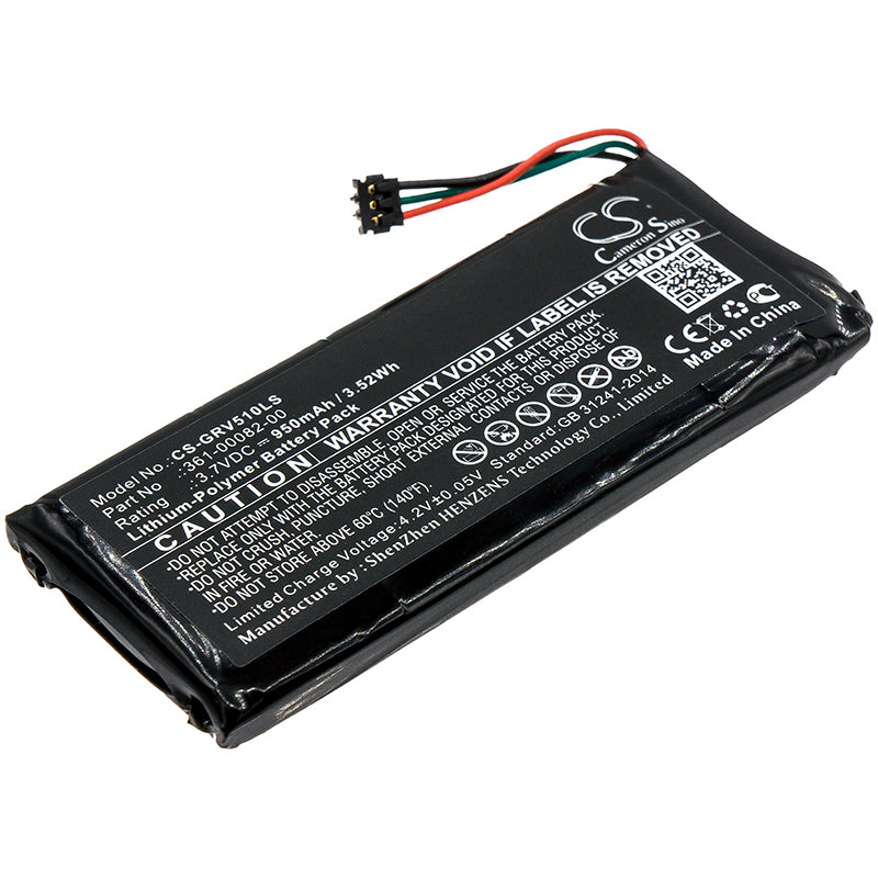 CS-GRV510LS Replacement Battery – Compatible with 010-01951-00, RTL510, Varia RTL501, Varia TL