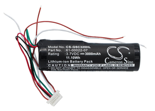 3.7V 3000mAh/11.10Wh Li-ion GPS/Navigator Battery for Garmin