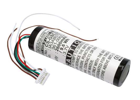 3.7V 2600mAh/9.62Wh Li-ion GPS/Navigator Battery for Garmin