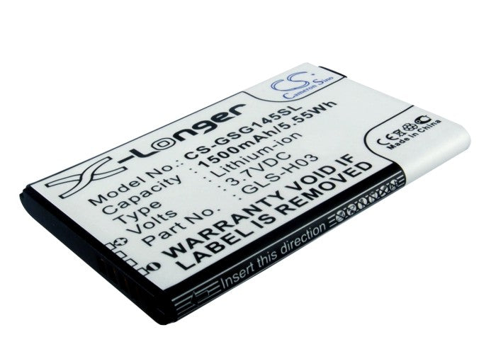 3.7V 1500mAh/5.55Wh Li-ion Mobile/SmartPhone Battery for GSmart