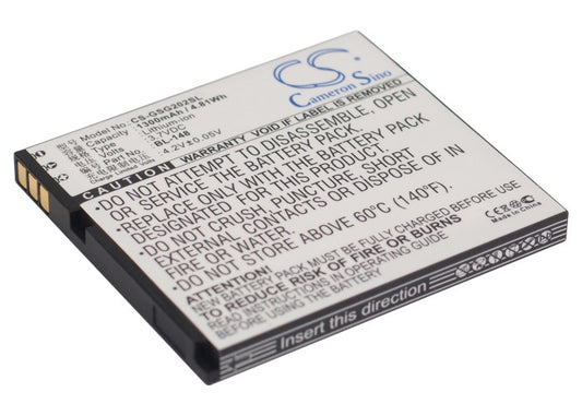 3.7V 1300mAh/4.81Wh Li-ion Mobile/SmartPhone Battery for Gigabyte