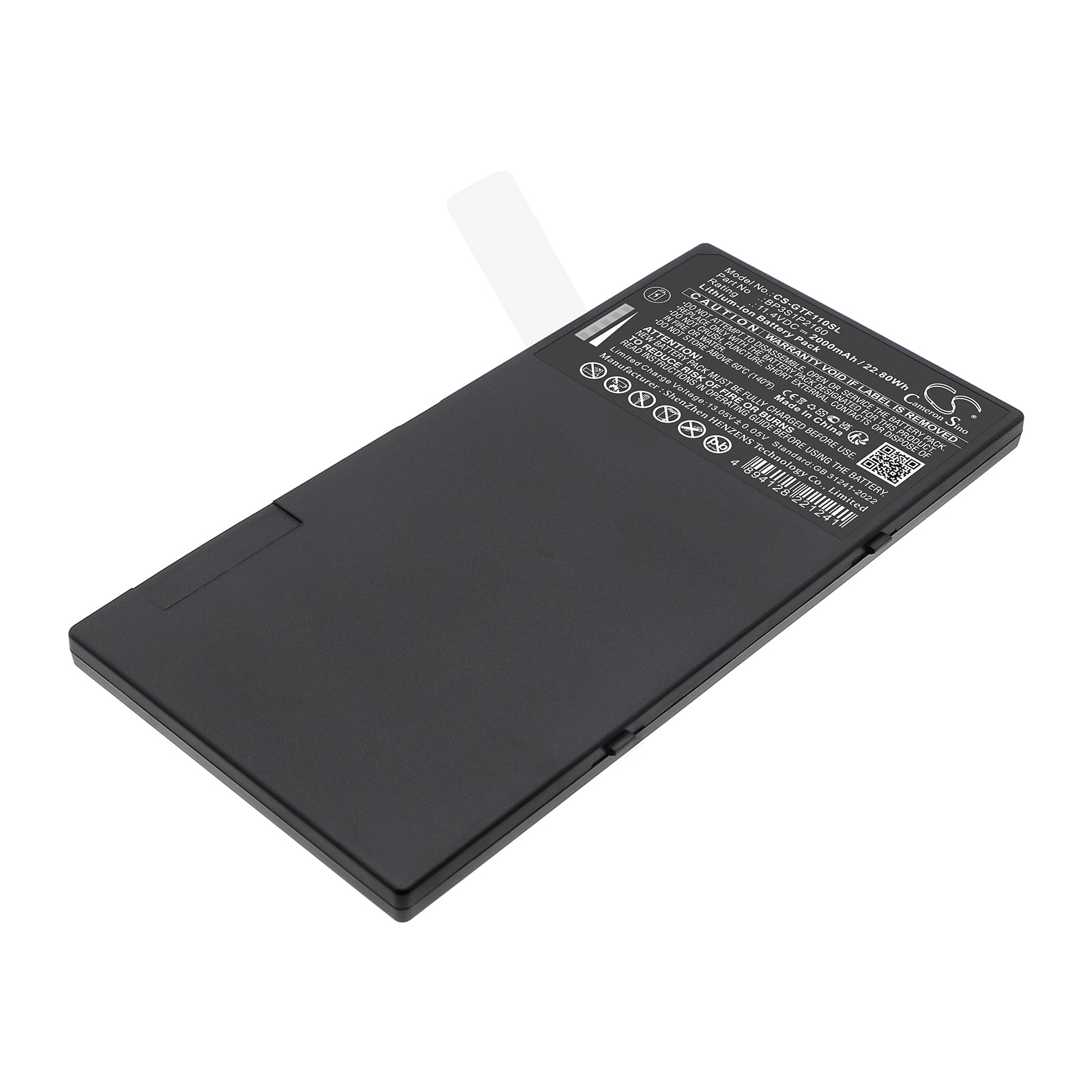 CS-GTF110SL Replacement Battery – Compatible with F110 G2, F110 G2-Core i5 5300U 2 3 GHz, F110 GGA 734020, F110 Rugged Tablet, Getac F110, Getac F110 G2, Getac F110 G3, Getac F110 G4