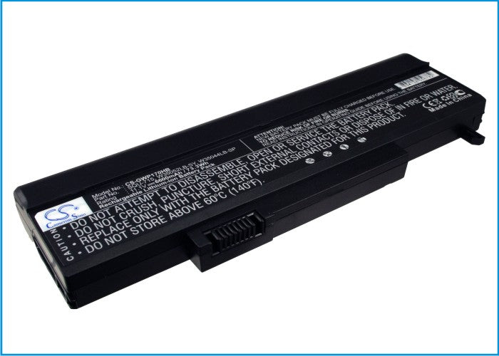11.1V 6600mAh Li-ion Notebook/Laptop Battery for Gateway