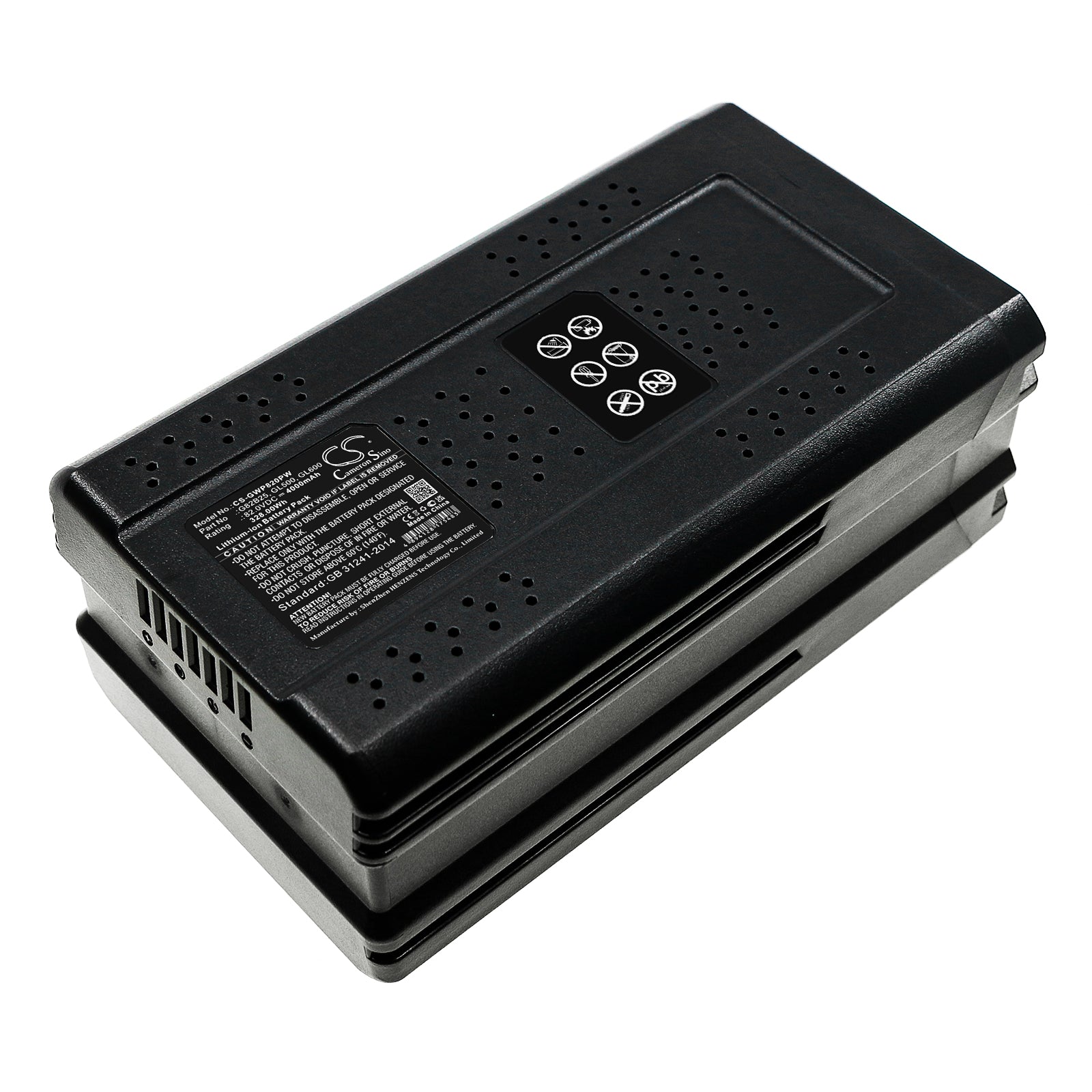 CS-GWP820PW Replacement Battery – Compatible with 82V 16" Li-Ion Brushless Strin, 82V Hedge Trimmer. GB500, Arborist 82v GC82PS, Brush Cutter 82V Lithium Max, Commercial 82V Brushless Backp, Commercial 82V Brushless Dual , Commercial 82V Mower Sweepstak, G82LM51SP, GC82BC, GC82CS, GC82CS Chain Saw, GC82LM46, GC82PS, GM210, GM210 82-Volt 21" Push Lawn Mo, GMS210, GREEN-GBB600, GREEN-GBB700, GT160, PC82ST, Powerworks 82V Commercial Hand