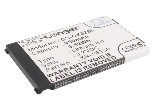 3.7V 950mAh/3.52Wh Li-ion Mobile/SmartPhone Battery for Sharp