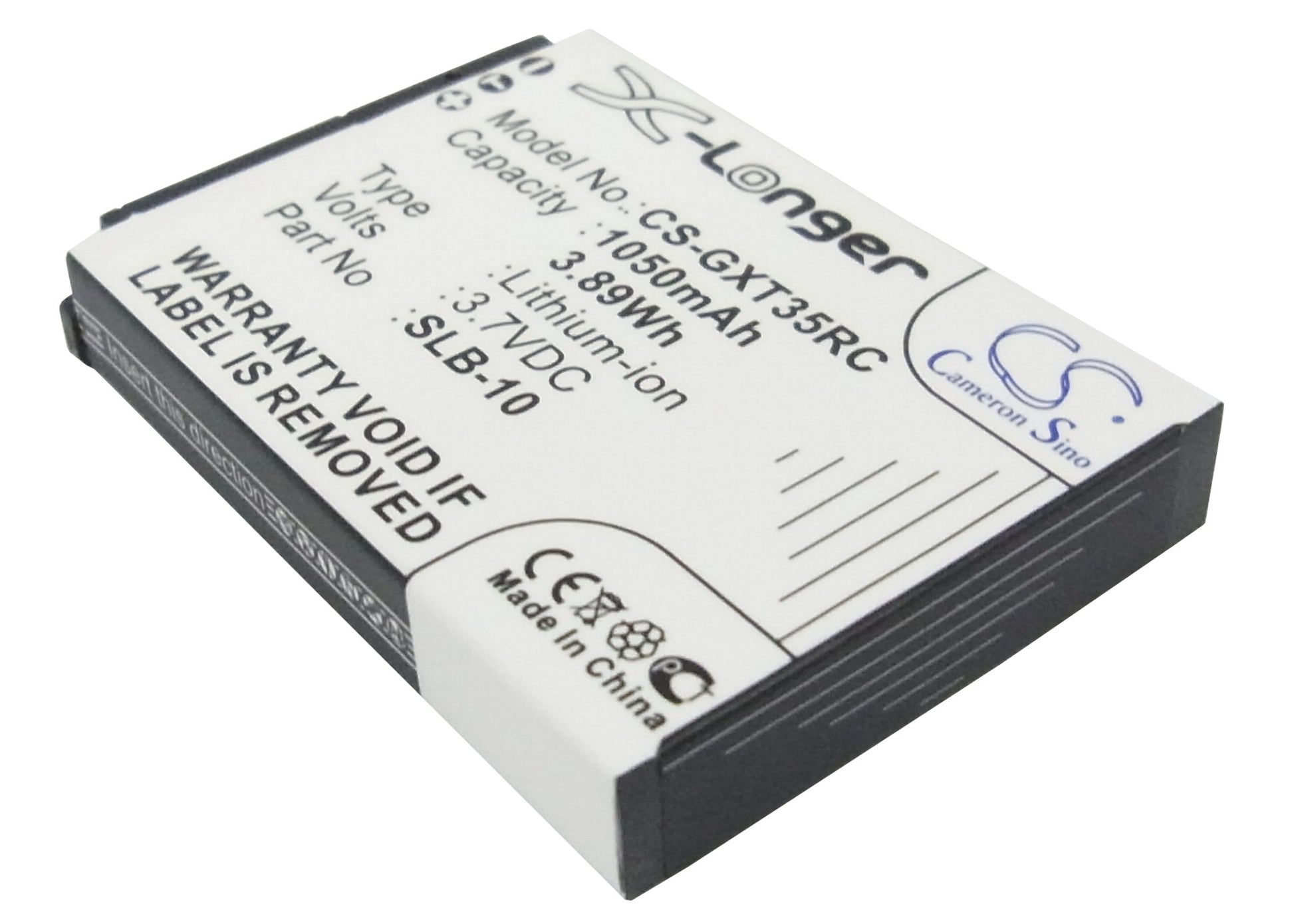 3.7V 1050mAh/3.89Wh Li-ion Wireless Mouse Battery for Trust