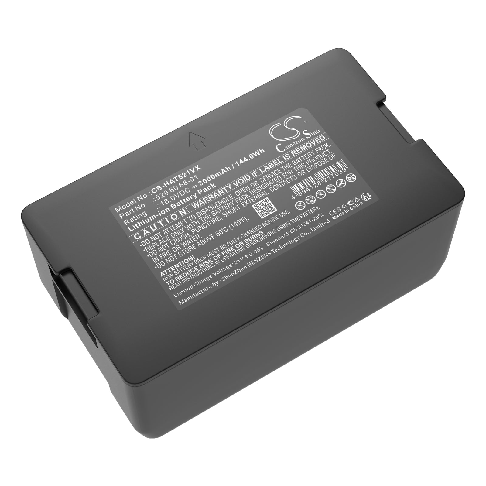 CS-HAT521VX Replacement Battery – Compatible with Automower 320 2013, Automower 320 2014, Automower 320 2015, Automower 330X 2013, Automower 330X 2014, Automower 330X 2015, Automower 420 2016, Automower 420 2017, Automower 420 2018, Automower 420 2019, Automower 420 2020, Automower 420 2021, Automower 420 2022, Automower 430X, Automower 430X 2016, Automower 430X 2019, Automower 430XH, Automower 430XH 2019, Automower 440 2017, Automower 450X, Automower 450X 2016, Automower 450X 2019, Automower