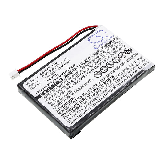7.4V 2500mAh/18.50Wh Li-Polymer DVB-T Battery for Digital Prisim
