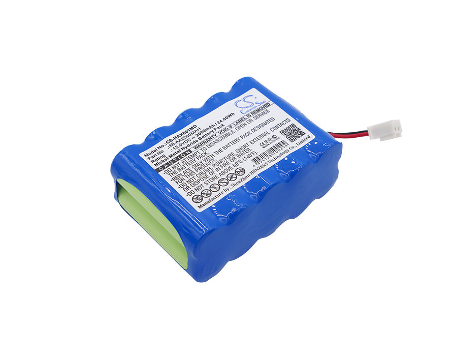 12V 2000mAh/24.00Wh Ni-MH Medical Battery for HUAXI