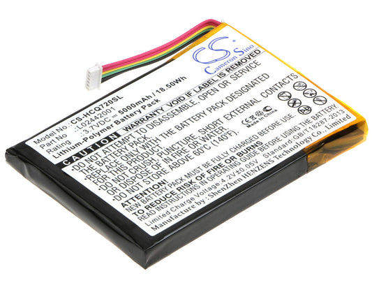 3.7VV 5000mAh/18.50Wh Li-Polymer Tablet Battery for HP