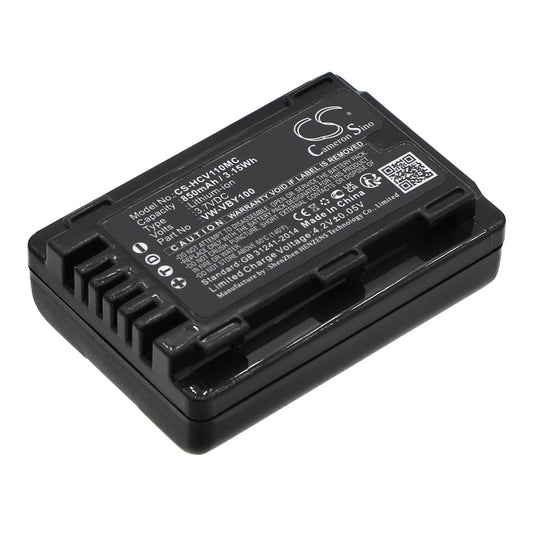3.7V 850mAh/3.15Wh Li-ion Camera Battery for Panasonic