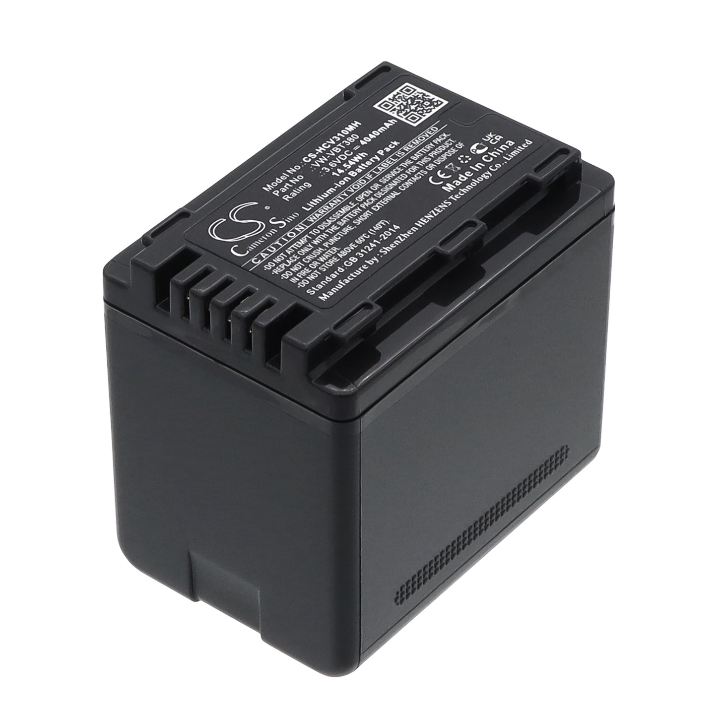 3.6V 4040mAh/14.54Wh Li-ion Camera Battery for Panasonic