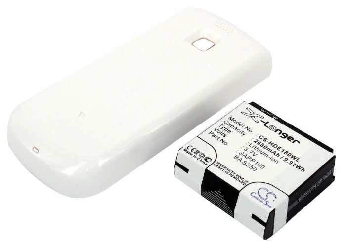 3.7V 2680mAh/9.92Wh Li-ion Mobile/SmartPhone Battery for HTC