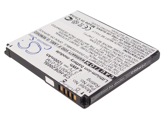 3.7V 1200mAh/4.44Wh Li-ion Mobile/SmartPhone Battery for DOPOD