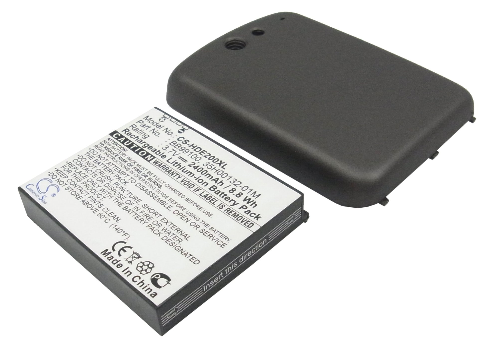 3.7V 2400mAh/8.88Wh Li-ion Mobile/SmartPhone Battery for HTC