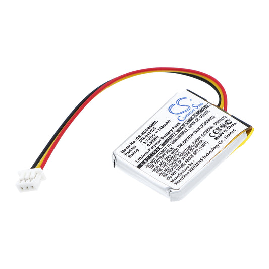 3.7V 140mAh/0.52Wh Li-Polymer Barcode/Scanner Battery for Handheld