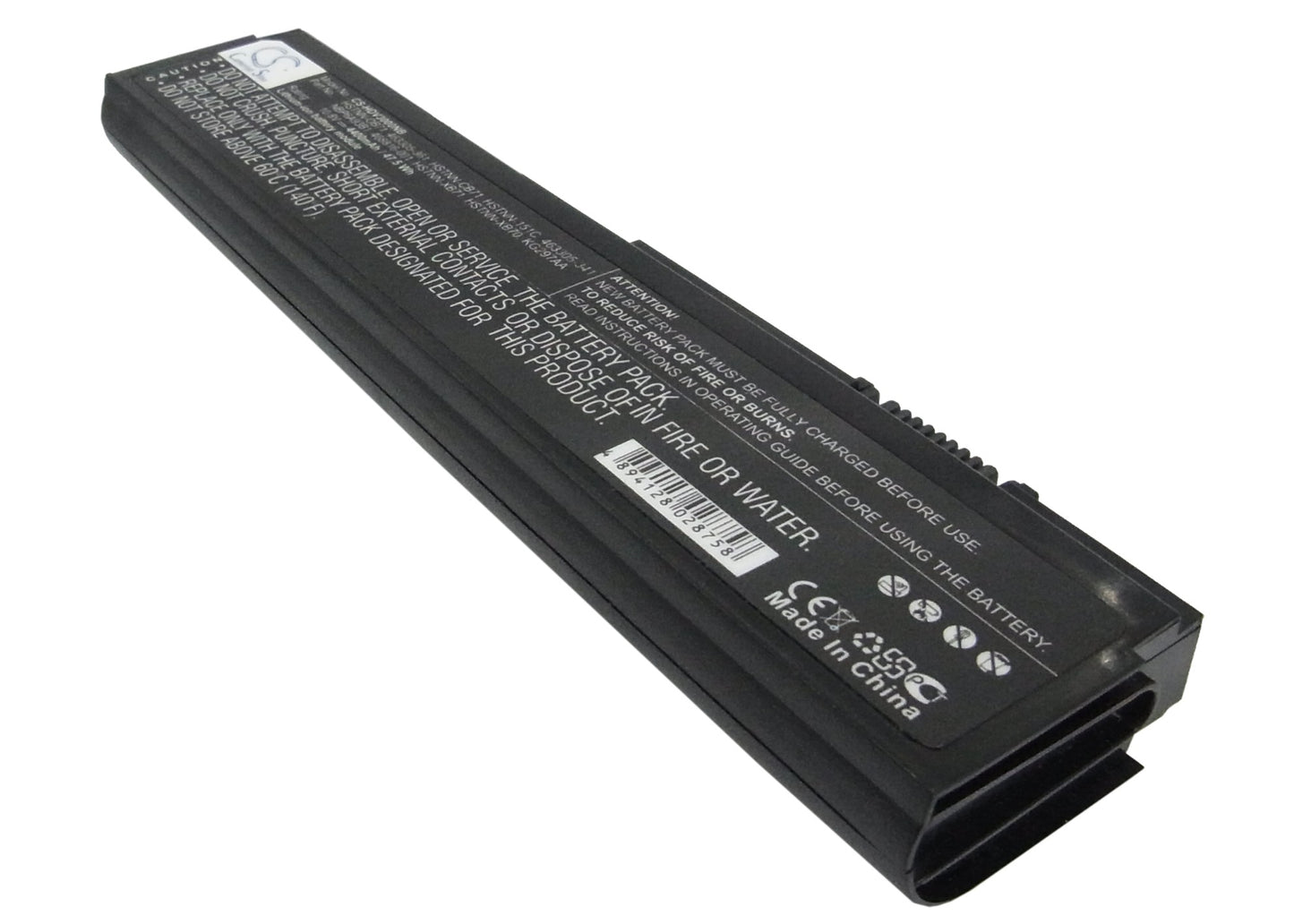 10.8V 4400mAh Li-ion Notebook/Laptop Battery for HP