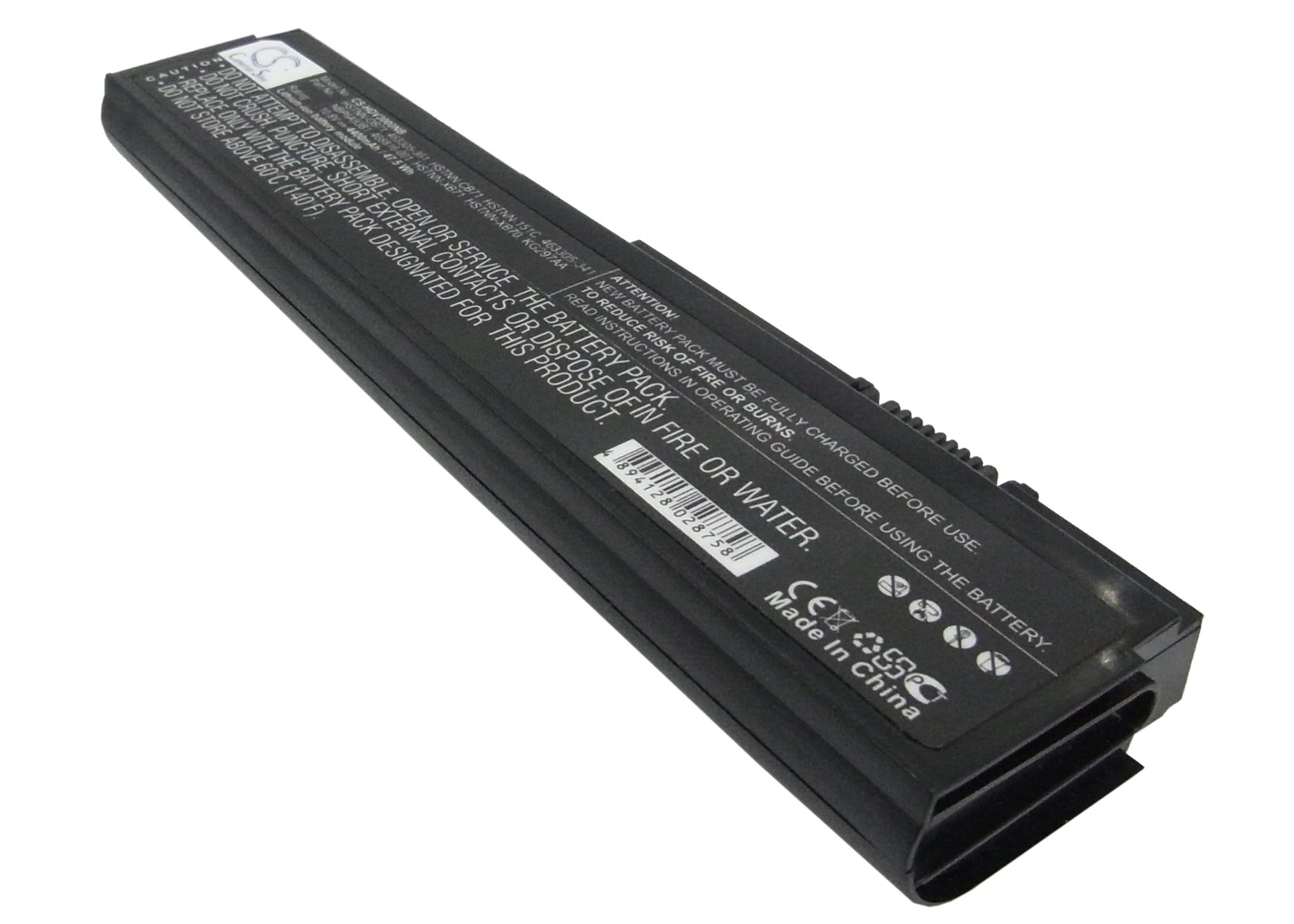 10.8V 4400mAh Li-ion Notebook/Laptop Battery for HP