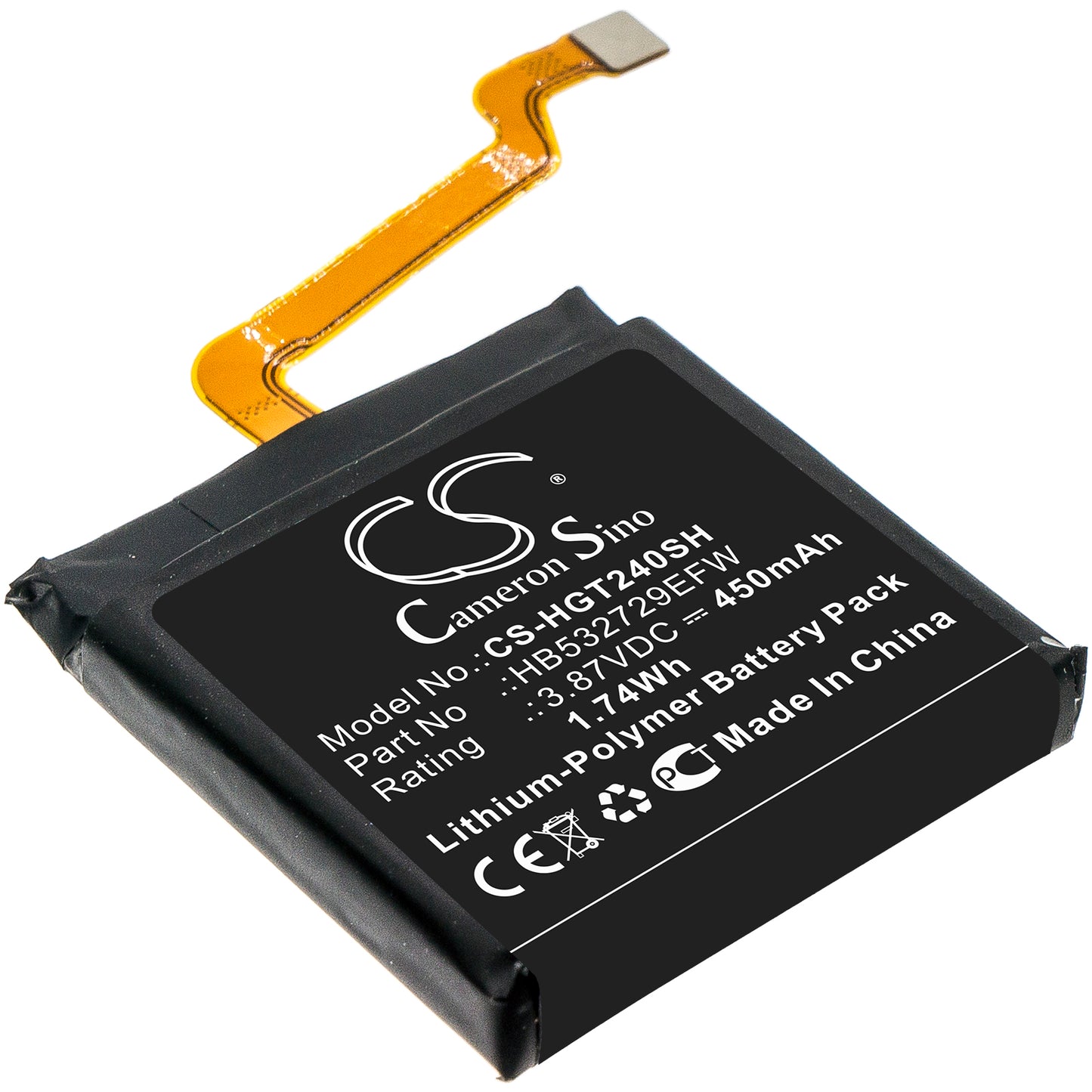 CS-HGT240SH Replacement Battery – Compatible with GLL-AL04, GT2 Pro, Watch 3