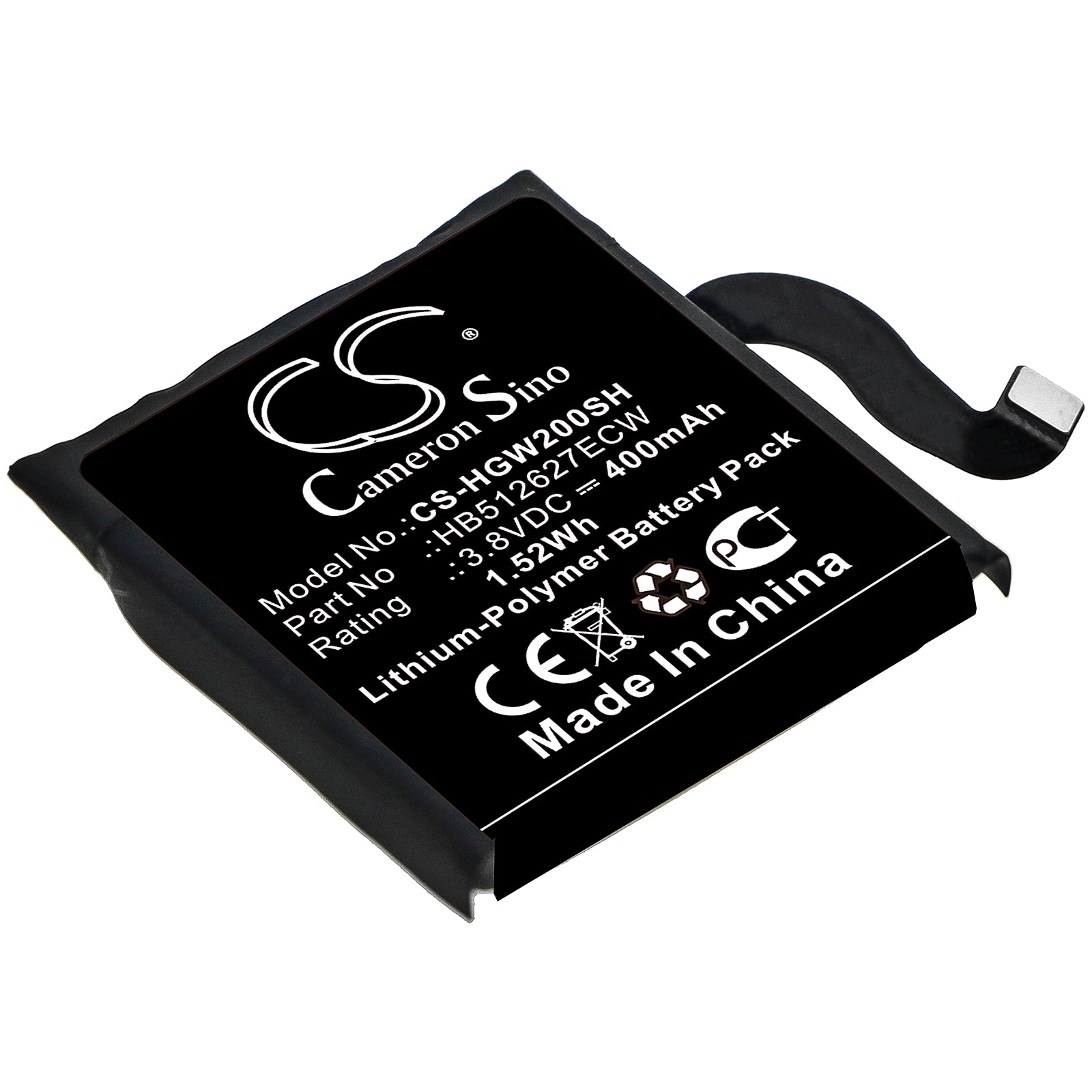 CS-HGW200SH Replacement Battery – Compatible with Watch 2 4G, Watch 2 Pro 4G