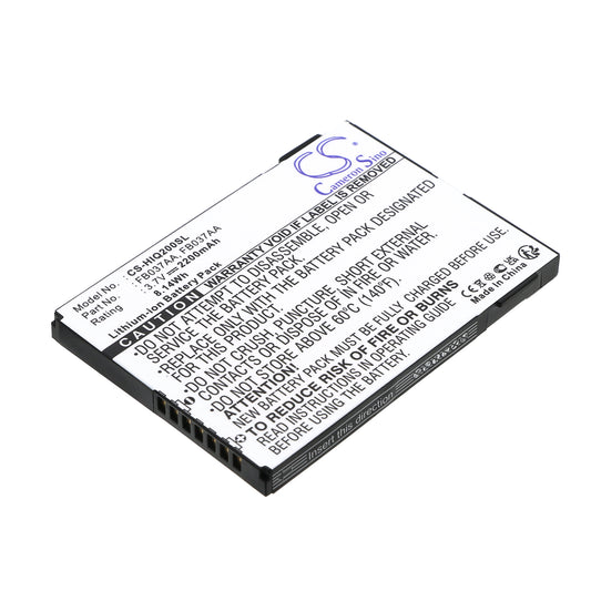 3.7V 2200mAh/8.14Wh Li-ion PDA/Pocket PC Battery for HP