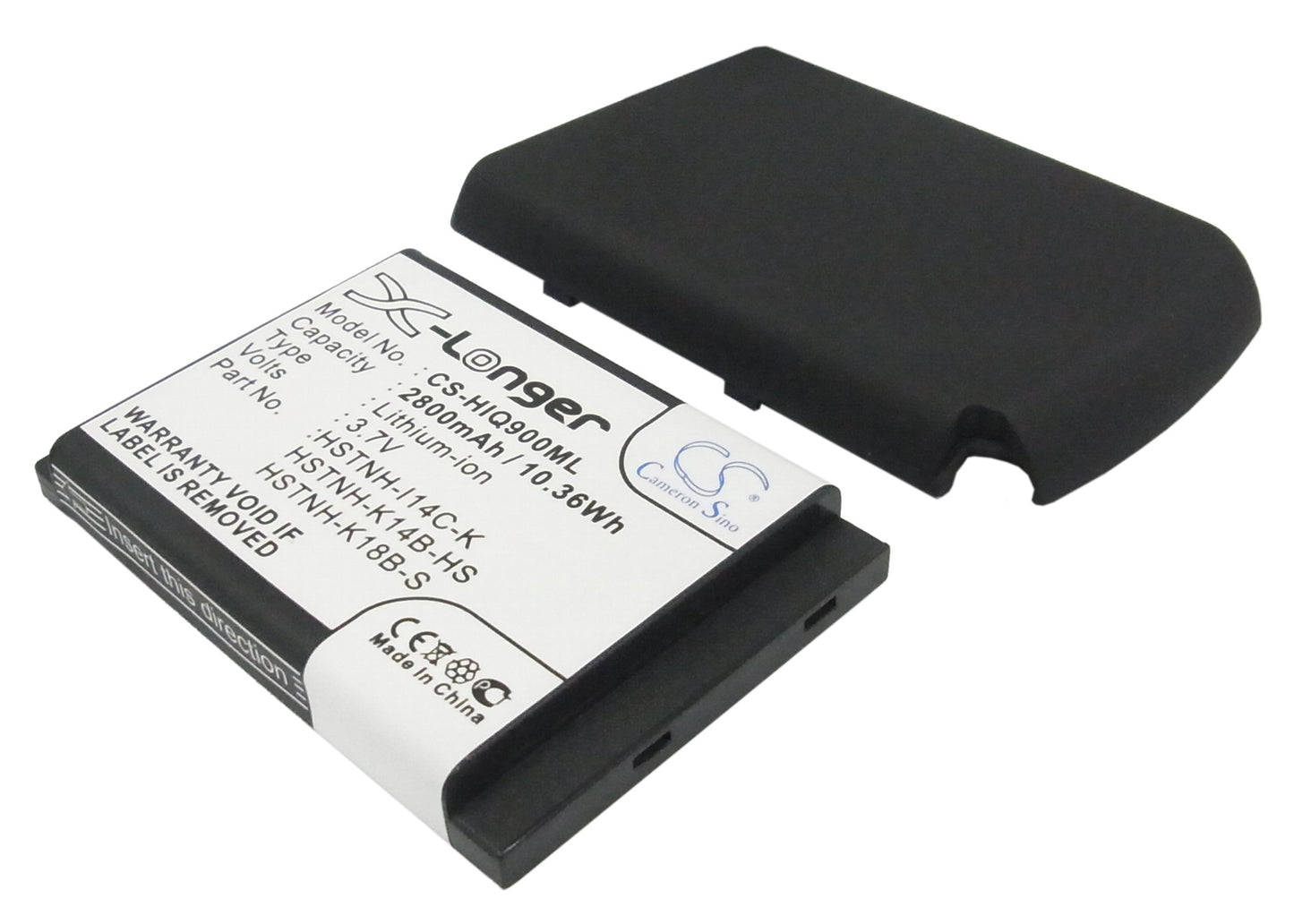 3.7V 2800mAh/10.36Wh Li-ion Mobile/SmartPhone Battery for HP