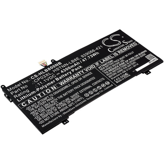 11.1V 4300mAh/47.73Wh Li-Polymer Notebook/Laptop Battery for HP