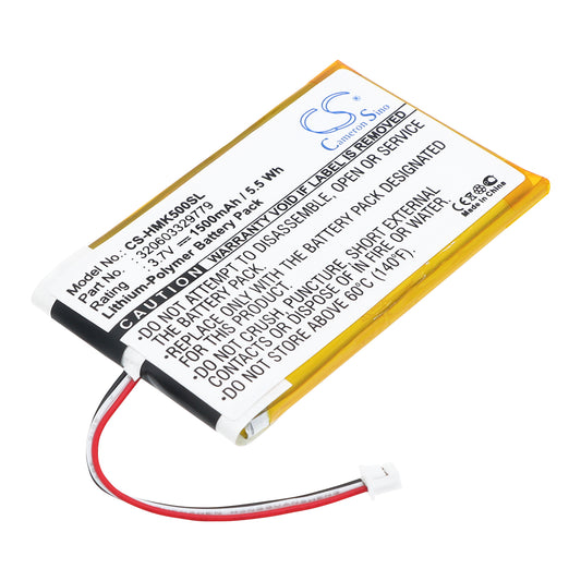 3.7V 1500mAh Li-Polymer GPS/Navigator Battery for Harmon Kardon