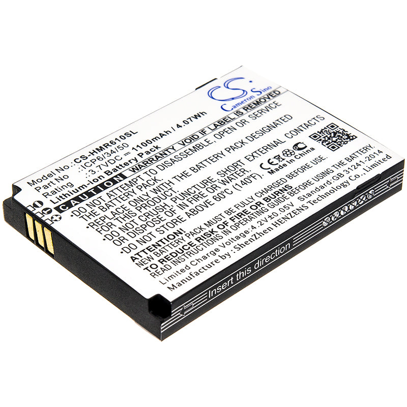 CS-HMR610SL Replacement Battery – Compatible with SmartView Versa, SmartView Versa+