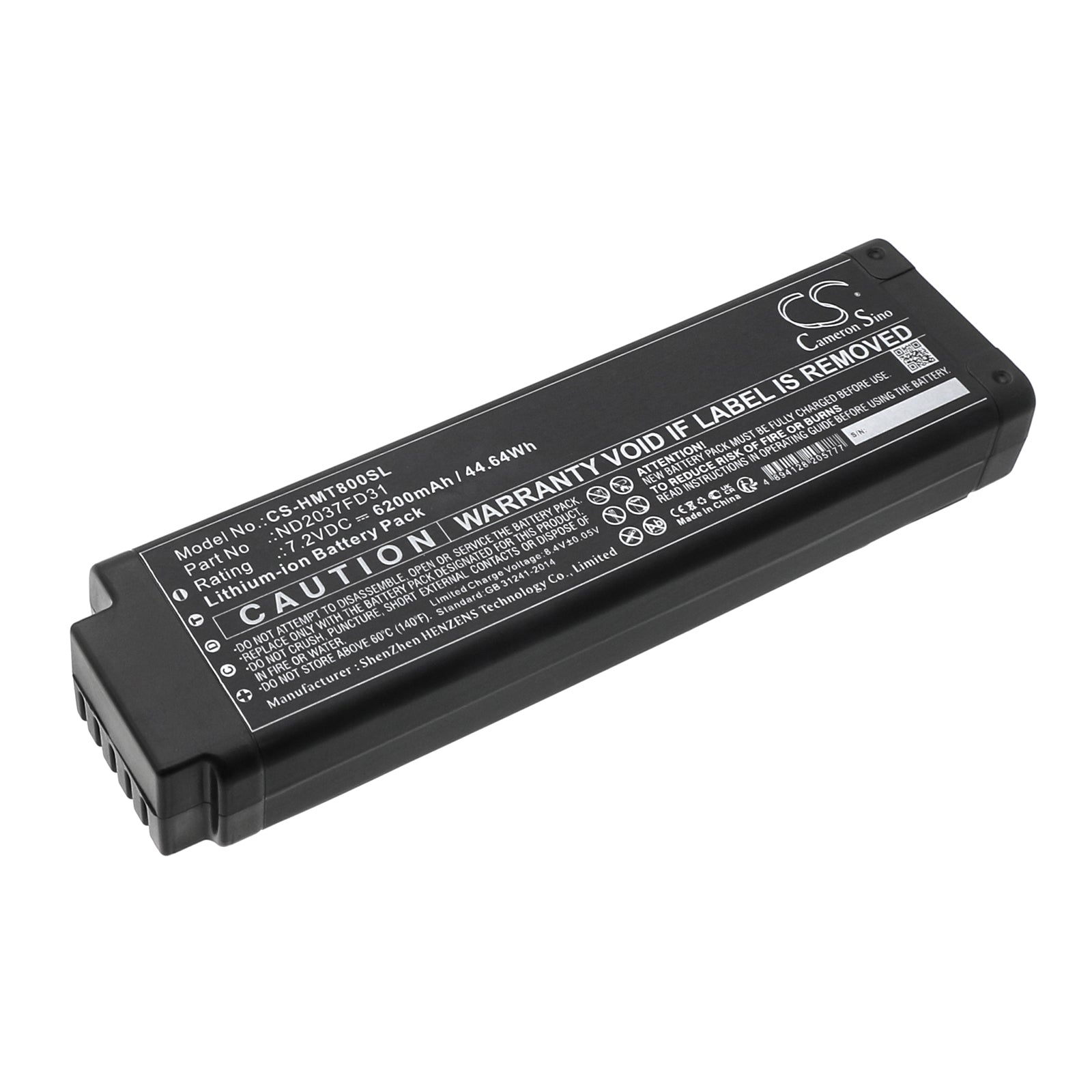 CS-HMT800SL Replacement Battery – Compatible with X-MET8000 experte, X-MET8000 optimal, X-MET8000 Optimum Geo analyser, X-MET8000 schlau, X-MET8000 XRF Alloys Analyzer