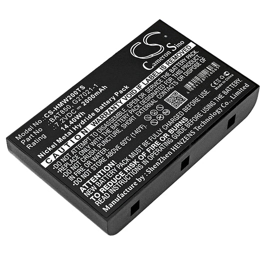 7.2V 2000mAh/14.40Wh Ni-MH Wireless Headset Battery for HME
