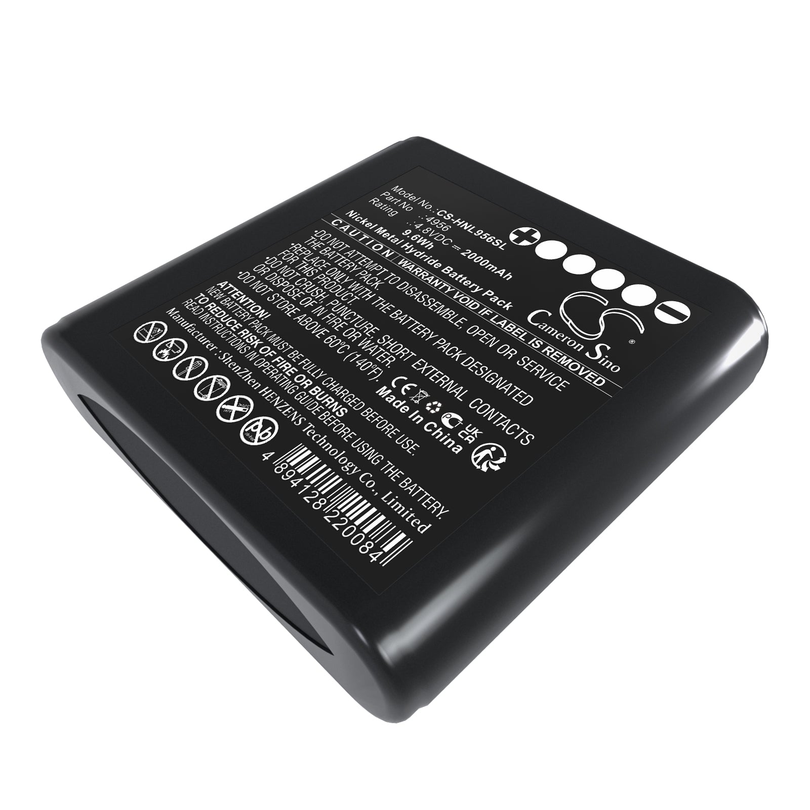 CS-HNL956SL Replacement Battery – Compatible with Lumidor Micromax Plus, Micromax pro