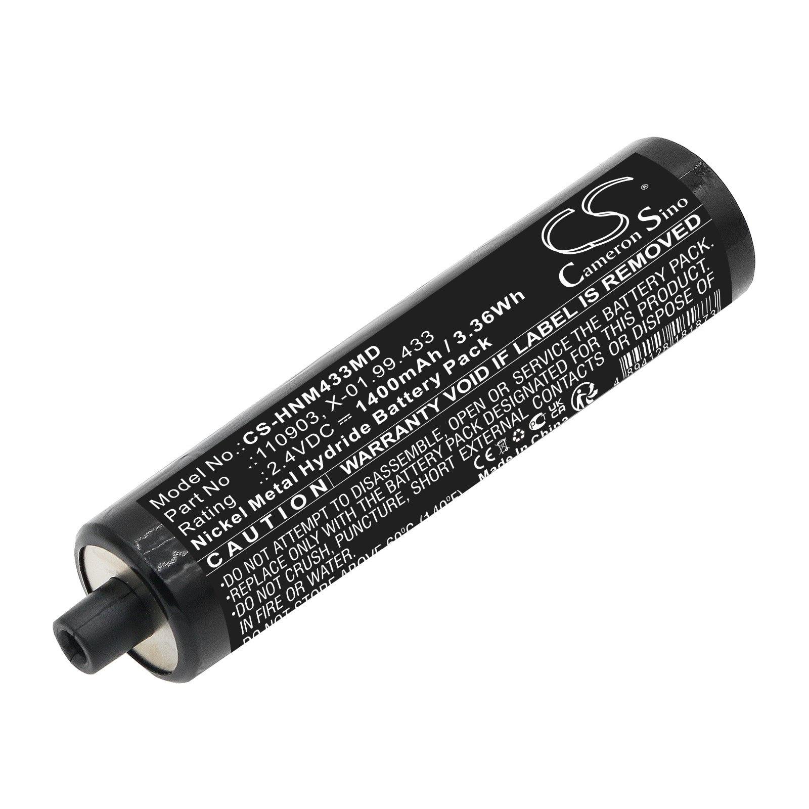 CS-HNM433MD Replacement Battery – Compatible with NicaTron, Nicatron N, Nicatron NC