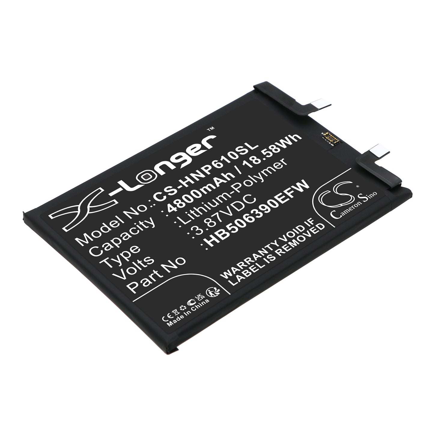 CS-HNP610SL Replacement Battery – Compatible with 60 Pro 5G, TNA-AN00