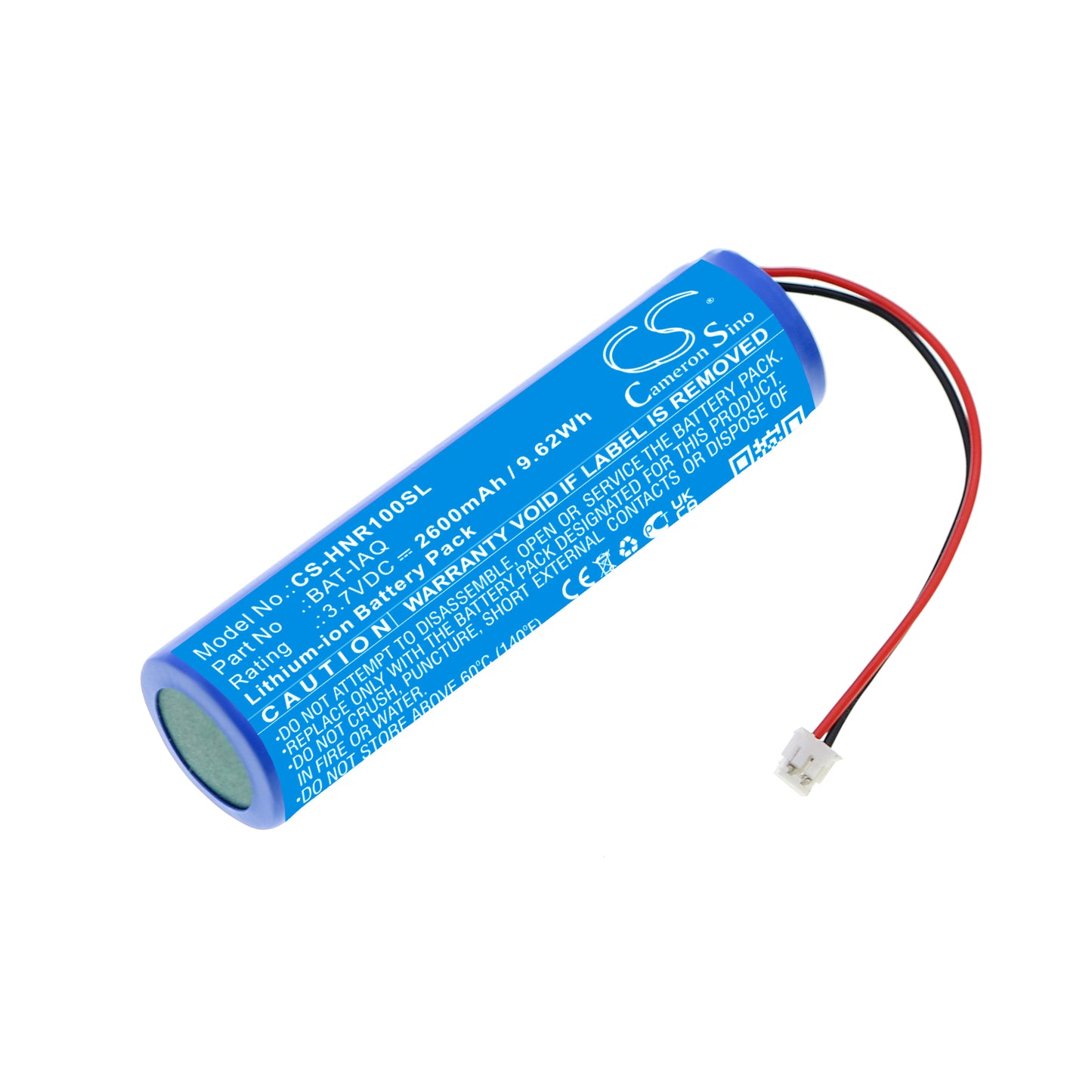 CS-HNR100SL Replacement Battery – Compatible with HAQSPA, HAQSPA-R, HAQSPA-R Air Quality Meter