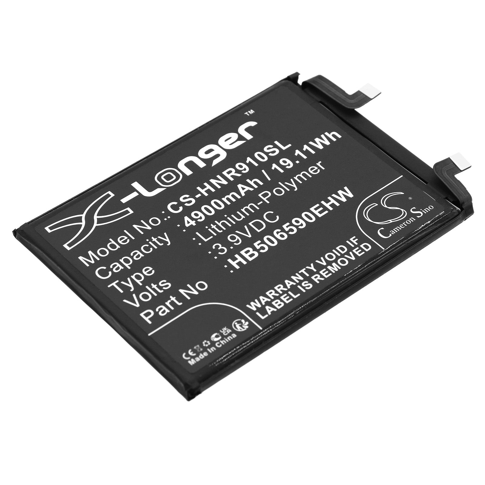 CS-HNR910SL Replacement Battery – Compatible with 90 Pro