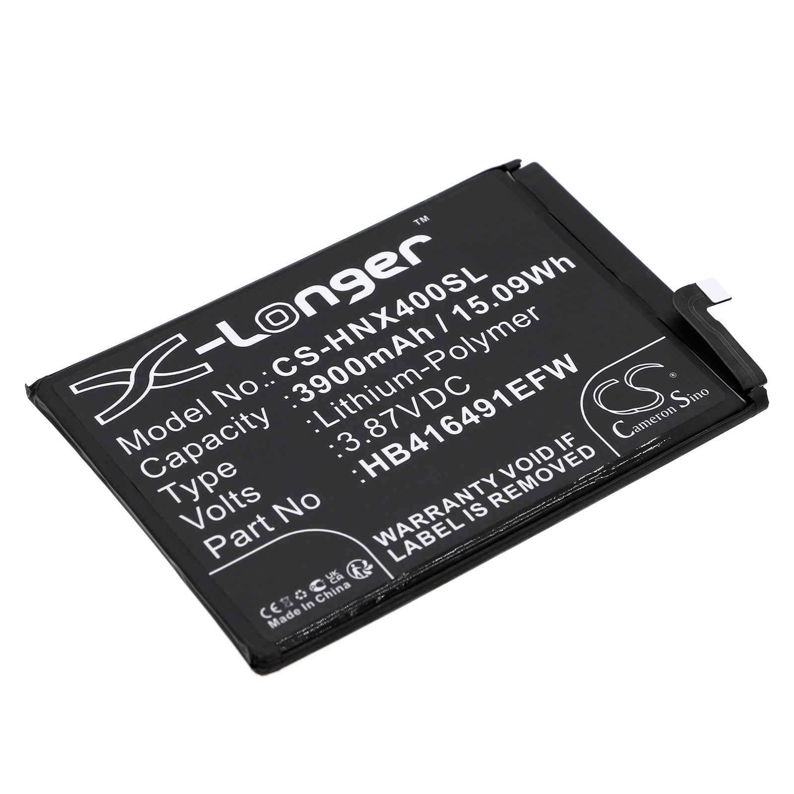 CS-HNX400SL Replacement Battery – Compatible with DIO-AN00, Play 7T Pro, X40i