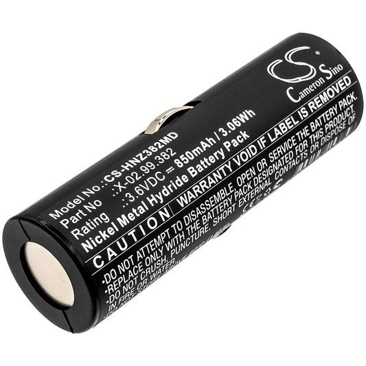 CS-HNZ382MD Replacement Battery – Compatible with Beta Handles, ophthalmoscope Beta 200, ophthalmoscope Beta 200s, Short F.O. Laryngoscope Handle