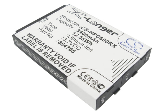 3.7V 3400mAh/12.58Wh Li-ion Hotspot Battery for Clear