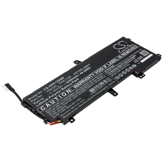 CS-HPE125NB Replacement Battery – Compatible with Envy 15-AS000, Envy 15-AS000NF, Envy 15-AS000NL, Envy 15-AS000NS, Envy 15-AS000NT, Envy 15-AS001NG W6Z52EA, Envy 15-AS003UR, Envy 15-AS004NG W8Y51EA, Envy 15-AS004NK, Envy 15-AS005NF, Envy 15-AS005NG W8Y50EA, Envy 15-AS005NG W8Y52EA, Envy 15-AS005NG W9T89EA, Envy 15-AS005WM, Envy 15-AS006NA, Envy 15-AS006UR, Envy 15-AS010NB, Envy 15-AS010TU, Envy 15-AS019TU, Envy 15-AS020NR, Envy 15-AS020TU, Envy 15-AS031ND, Envy 15-AS031NR, Envy 15-AS048TU,