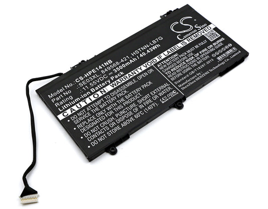 CS-HPE141NB Replacement Battery – Compatible with Pavilion 14-AL000, Pavilion 14-AL000NE, Pavilion 14-AL000NIA, Pavilion 14-AL000NO, Pavilion 14-AL000NT, Pavilion 14-AL000NV, Pavilion 14-AL001NF, Pavilion 14-AL001ng, Pavilion 14-AL001NIA, Pavilion 14-AL001NJ, Pavilion 14-AL001NO, Pavilion 14-AL001NT, Pavilion 14-AL001NX, Pavilion 14-AL001TU, Pavilion 14-AL002NF, Pavilion 14-AL002NO, Pavilion 14-AL002NS, Pavilion 14-AL002TX, Pavilion 14-AL003NE, Pavilion 14-AL003ng, Pavilion 14-AL003NI, Pavilion