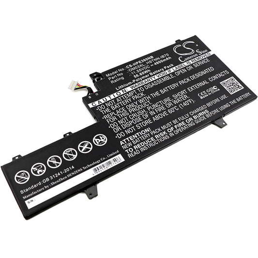 11.55V 4900mAh/56.60Wh Li-Polymer Notebook/Laptop Battery for HP