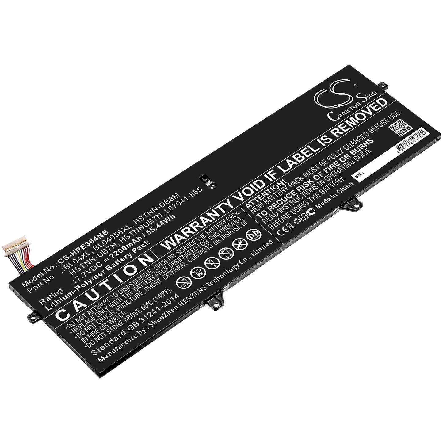 CS-HPE364NB Replacement Battery – Compatible with ELITEBOOK X360 1040 G5, EliteBook x360 1040 G5(3SH43AV, EliteBook x360 1040 G5(3SH44AV, EliteBook x360 1040 G5(3SH45AV, EliteBook x360 1040 G5(3SH46AV, EliteBook x360 1040 G5(3SH47AV, EliteBook x360 1040 G5(3SH49AV, EliteBook x360 1040 G5(3SH51AV, EliteBook x360 1040 G5(3SH52AV, EliteBook x360 1040 G5(5DF58EA, EliteBook x360 1040 G5(5DF59EA, EliteBook x360 1040 G5(5DF60EA, EliteBook x360 1040 G5(5DF61EA, EliteBook x360 1040 G5(5DF62EA, EliteBook